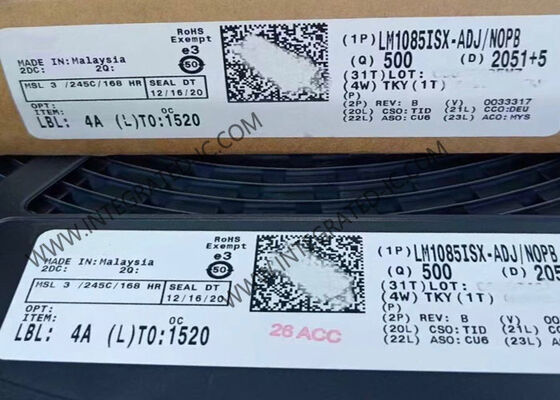 LM1085ISX-ADJ chip di circuito integrato regolatore di tensione con 3A corrente di uscita 1.5V bassa caduta e tensione di uscita regolabile