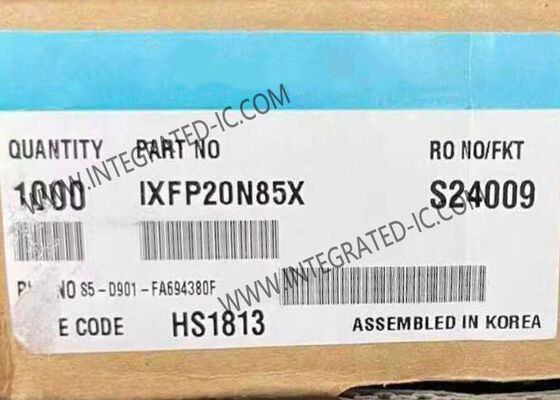 IXFP20N85X Transistor MOSFET di potenza a canale N HiPerFET™ X-Class da 850V con corrente di drain continua di 20A e dissipazione di potenza di 540W