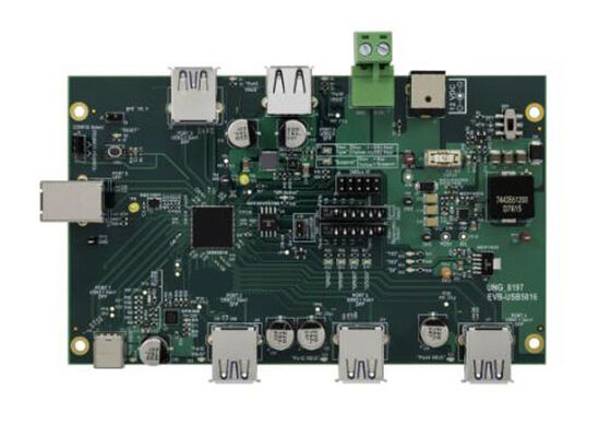 EVB-USB5816 Soluzioni incorporate USB5816 USB3.2 SmartHub Board di valutazione