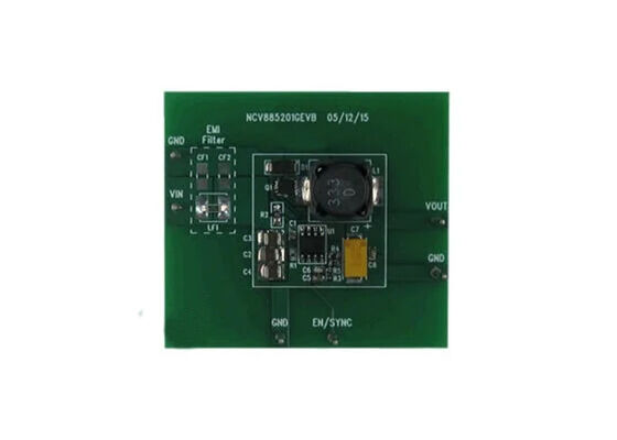 NCV885201GEVB Soluzioni incorporate Automotive P-Channel Buck Controller Evaluation Board