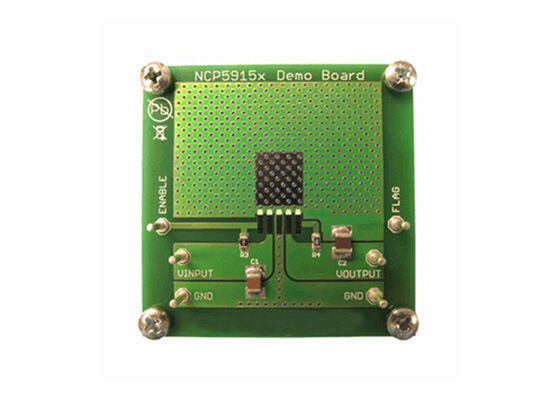 Scheda di valutazione del regolatore di tensione lineare da 2,24 V a 13,5 V per soluzioni integrate NCP59151DS00GEVB