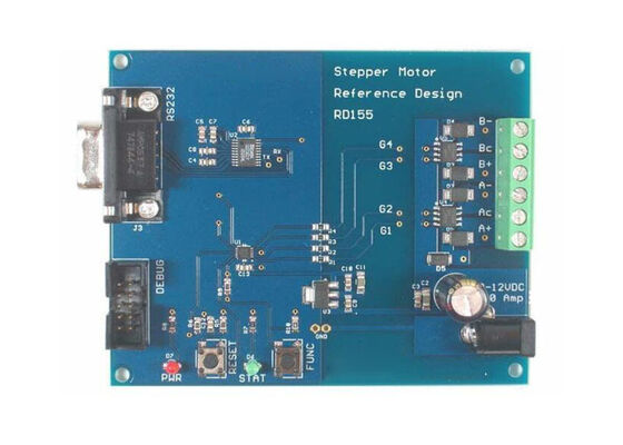 Soluzioni incorporate STEPPER-MTR-RD C8051F301 Kit di design di riferimento del motore stepper