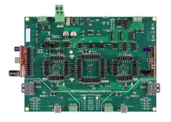 Kit di valutazione del framework software USB Power Delivery per soluzioni integrate EV65D44A