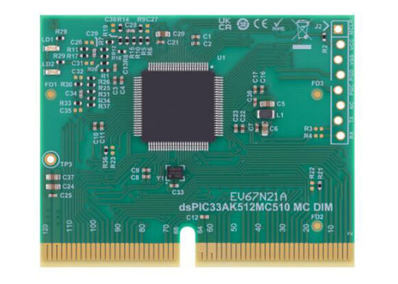 EV67N21A Soluzioni incorporate DSPIC33AK512MC510 Modulo di controllo motore doppio in linea