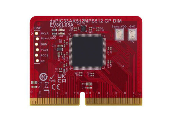 EV80L65A Soluzioni incorporate DSPIC33AK512MPS512 Modulo a doppio uso in linea