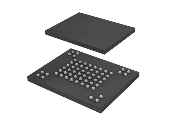 MT29F1G08ABAEAH4:E Chip IC di memoria Flash NAND parallela da 1 Gbit con I/O asincrono in package VFBGA-63