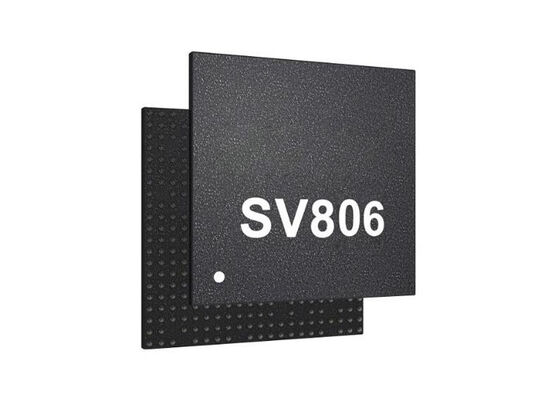 Chip processore AI SV806 AI SoC con NPU da 0,6 TOPS e CPU dual-core in package BGA385