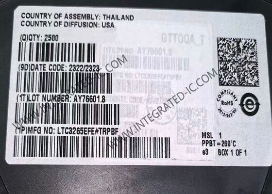LTC3265EFE Chip IC a Basso Rumore a Doppia Alimentazione con Corrente di Uscita 50mA e Pompa di Carica Boost