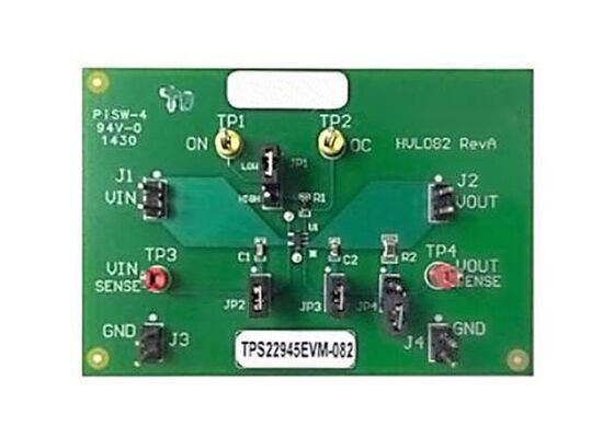 Modulo di valutazione Embedded Solutions TPS22945EVM-082 per l'interruttore di carico TPS22945