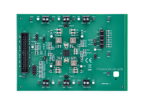 TPS65400EVM-678 Embedded Solutions Modulo di valutazione convertitore quad sincrono TPS65400