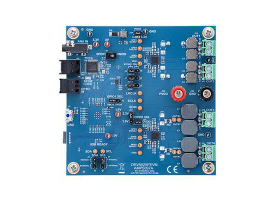 DRV5825PEVM Soluzioni Integrate DRV5825P Modulo di Valutazione Driver Piezo Mono 15A