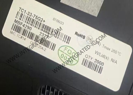 TC1-33-75G2 chip di circuito integrato trasformatore RF da 5MHz a 3GHz 75 Ohm Surface Mount SMD-6