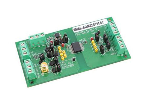 EVAL-ADM2567EEBZ Board di valutazione delle soluzioni incorporate per il trasmettitore RS-485 isolato ADM2567E