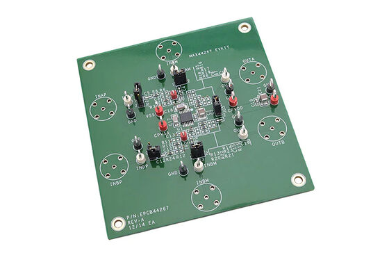 MAX44267EVKIT Soluzioni Integrate da 2.25V a 15V 5MHz Scheda di Valutazione Amplificatore a Due Canali