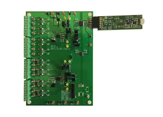 MAX22190EVKIT Board di valutazione delle soluzioni incorporate per il dispositivo di ingresso digitale industriale ottale MAX22190
