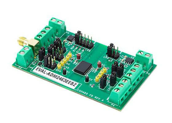 EVAL-ADM2463EEBZ Scheda di valutazione per transceiver RS-485 isolato a segnale ADM2463E Embedded Solutions