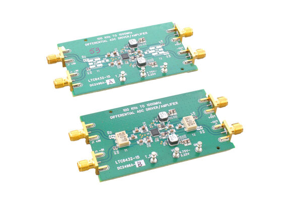 DC2496A-KIT Soluzioni incorporate LTC6432-15 - 100 kHz a 1 GHz Amplificatore Board di valutazione