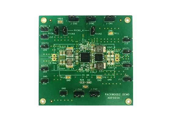 ADP5054-EVALZ Board di valutazione delle soluzioni incorporate per ADP5054 4-Channel Power Management Unit