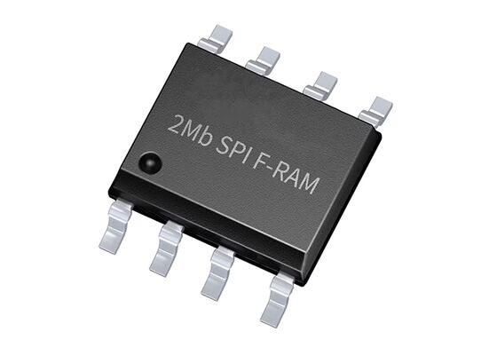 CYEL15B102Q-SXM Memory IC Chip 2Mb Serial F-RAM Memory con frequenza 25 MHz in pacchetto SOIC-8
