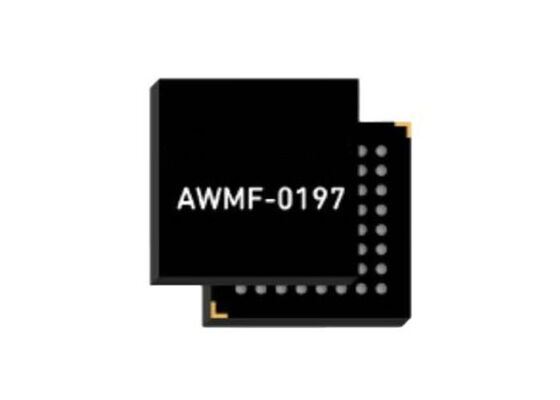 Modulo di comunicazione wireless AWMF-0197 da 17,7 GHz a 21,2 GHz K-Band Quad 4x2 Rx Beamformer IC con funzionamento a 1,2 V