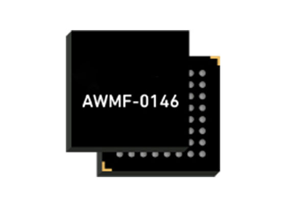 Modulo di comunicazione wireless AWMF-0146 Formatore di fasci Rx a silicio Ku-Band ad alta integrazione con funzionamento da 10,7 a 12,75 GHz e 4 elementi di doppia polarizzazione