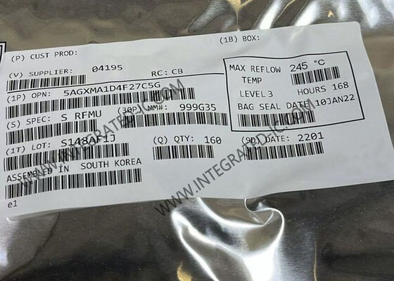 5AGXMA1D4F27C5G Arria V GX FPGA IC con 75000 LE, 6,5536 Gb/s Data Rate e 336 I/O