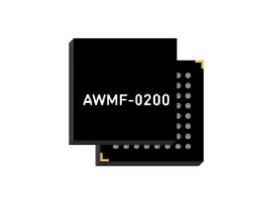 AWMF-0200 5G Modulo Quad Core Dual Polarization Beamformer IC per Arrays in fase da 26,5 GHz a 29,5 GHz
