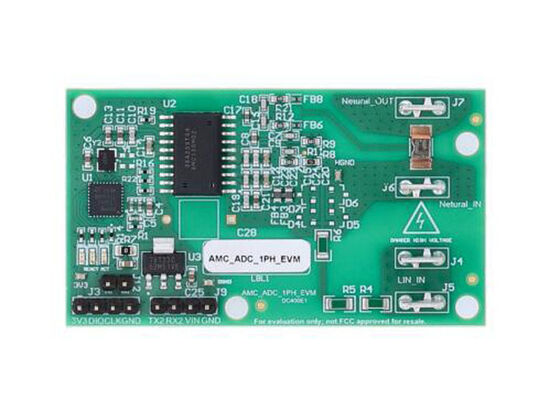 Soluzioni integrate AMC-ADC-1PH-EVM AMC130M02 Modulo di valutazione del contatore di energia monofase