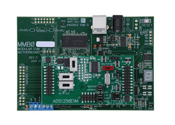 Kit di dimostrazione di soluzioni incorporate ADS1256EVM-PDK per il convertitore ADC ADS1256 a 24 bit Delta-Sigma