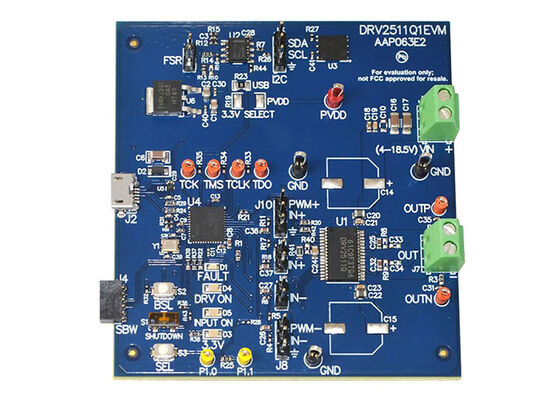 DRV2511Q1EVM Soluzioni incorporate Automotive High-Efficiency Haptic Solenoid Driver Board