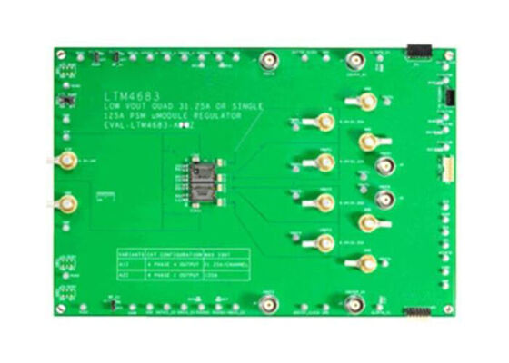 EVAL-LTM4683-A2Z Soluzioni incorporate LTM4683 PolyPhase DC-to-DC Step-Down μModule Regulator Evaluation Board