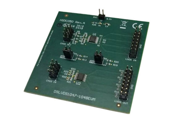 DSLVDS1047-1048EVM Soluzioni incorporate 3V Quad-Channel LVDS Interface Evaluation Board