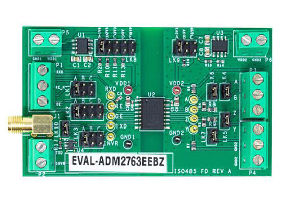 EVAL-ADM2763EEBZ Soluzioni incorporate ADM2763E Full Duplex RS-485 Transceivers Board di valutazione