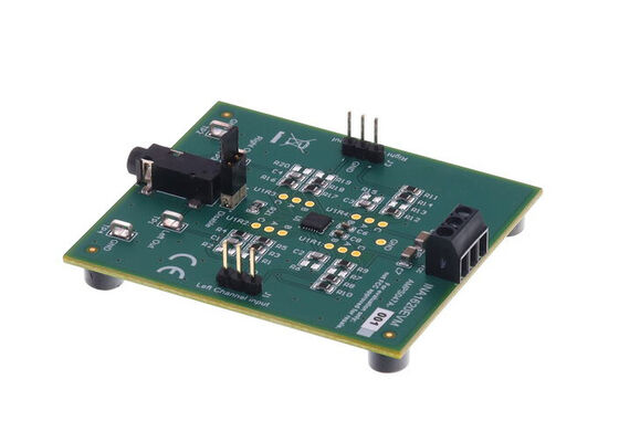INA1620EVM Embedded Solutions 2-Channel Class AB Audio Amplifier Evaluation Board (Consiglio di valutazione degli amplificatori audio di classe AB)