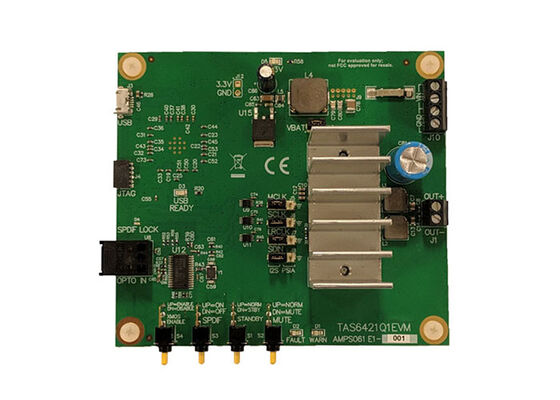 TAS6421Q1EVM Solutions Embedded PurePathTM 1-Channel Class D Audio Amplifier Evaluation Board