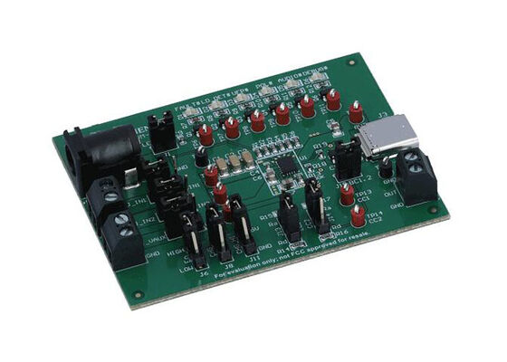 TPS25810EVM-745 Soluzioni incorporate TPS25810 Controller di sorgente USB di tipo C e modulo di valutazione dell'interruttore di alimentazione