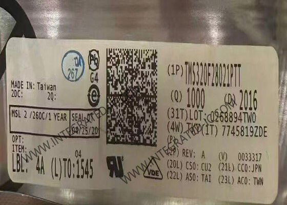 TMS320F28021PTT Microcontrollore MCU C2000TM 32 bit 40MHz MCU con flash 64KB