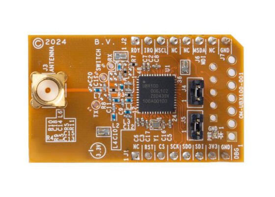 OM-UBX100-001 Embedded Solutions Breakout Board per il ricevitore RF sub-GHz UBX100