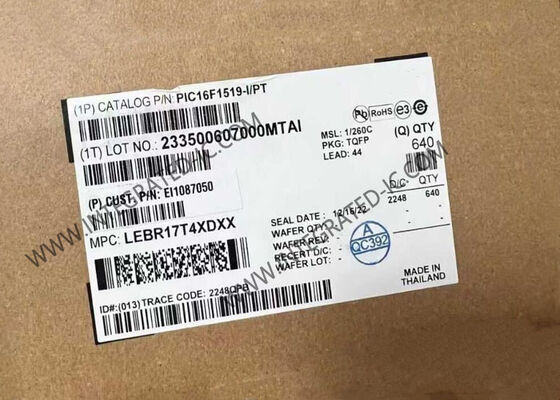 PIC16F1519-I/PT Microcontrollore MCU 20MHz Microcontrollore IC a 8 bit con tecnologia XLP e 36 I/O