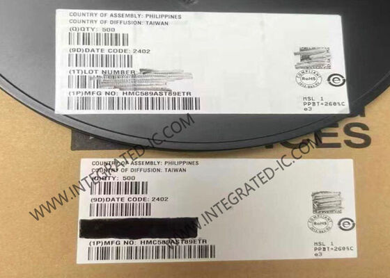 Circuito Integrato HMC589AST89E InGaP HBT MMIC Amplificatore con Guadagno di 21 dB e Intervallo di Frequenza da DC a 4 GHz