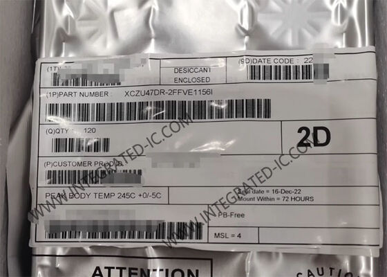 XCZU47DR-2FFVE1156I Field Programmable Gate Array con velocità di 28.21Gb/s DMA a 64 bit e interfaccia eMMC a 8 bit