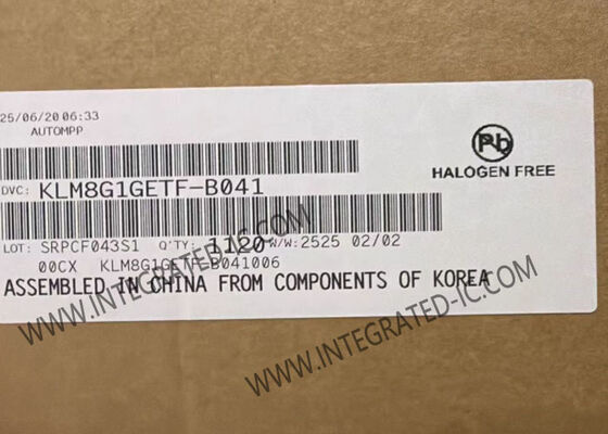 Chip IC di memoria KLM8G1GETF-B041 da 8 GB eMMC 5.1 Chip IC BGA153