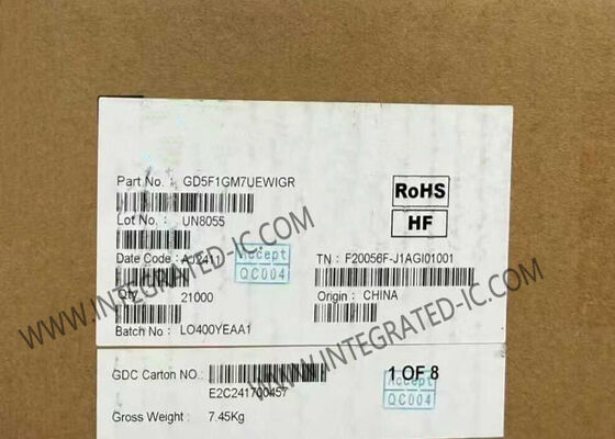 GD5F1GM7UEWIGR 1 Gbit SPI NAND Flash Memory IC Chip with SPI Interface in WSON-8 Package