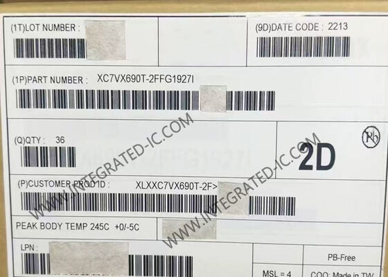 XC7VX690T-2FFG1927I Virtex-7 FPGA 640 MHz Gate array programmabile su campo FCBGA-1927