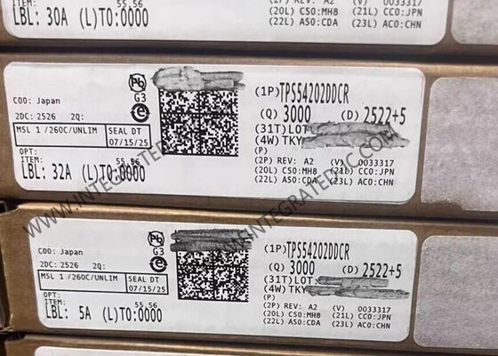 TPS54202DDCR Circuito Integrato Chip Convertitore Buck Sincrono con Corrente di Uscita 2A Frequenza di Switching 500kHz e Tensione di Ingresso 4.5V a 28V