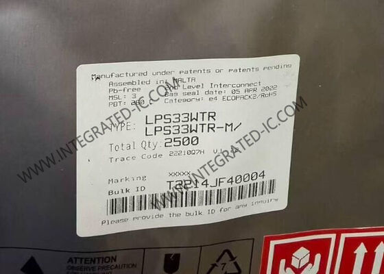 Sensore LPS33WTR IC 26kPa A 126kPa Sensore di Pressione MEMS Barometro Digitale Assoluto CCLGA-10