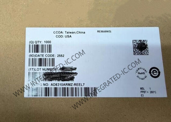 AD8310ARMZ Circuito integrato Chip Amplificatore logaritmico 95dB MSOP8 Rilevatori di potenza RF