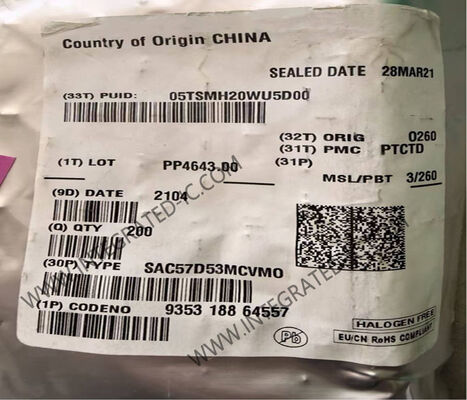 SAC57D53MCVMO Microcontrollore MCU da 1.2V a 1.32V Microcontrollori ARM tri-core a 32 bit