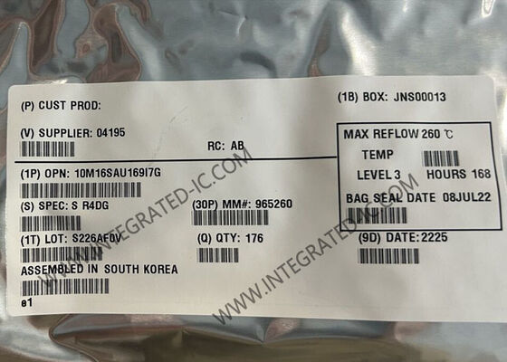 Array di gate programmabili sul campo 10M16SAU169I7G IC FPGA 169-LFBGA MAX 10 Array di gate programmabili sul campo