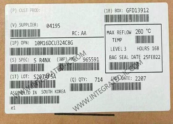 Array di gate programmabili da campo 10M16DCU324C8G MAX 10 Array di gate programmabili da campo 324-LFBGA